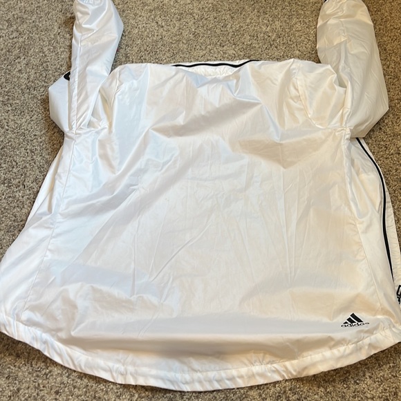Adidas white windbreaker - Picture 2 of 5